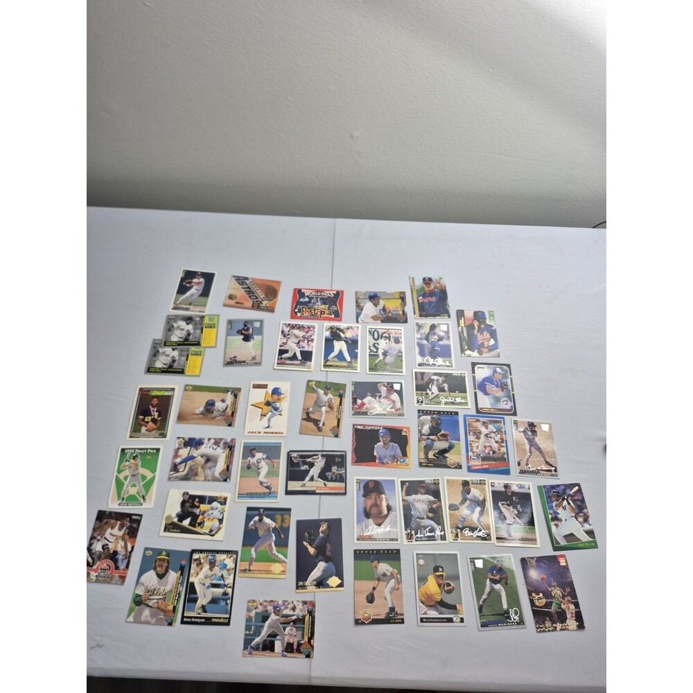 Baseball Card Lot + David Justice Studio Gold Card + Stars & Inserts